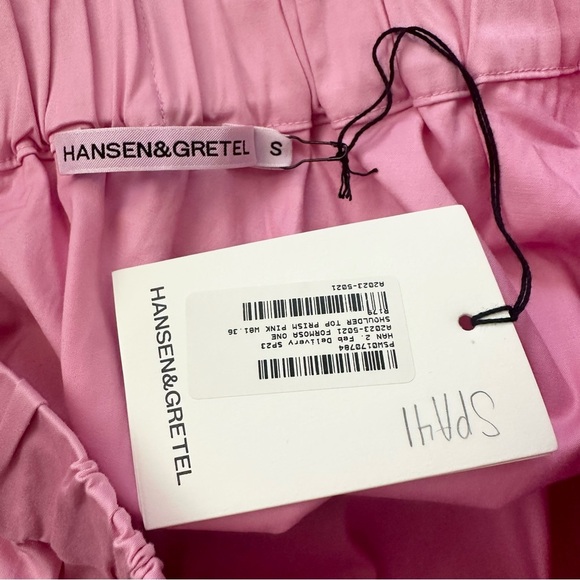 Hansen & Gretel FORMOSA ONE SHOULDER TOP PRISM PINK - Picture 12 of 15